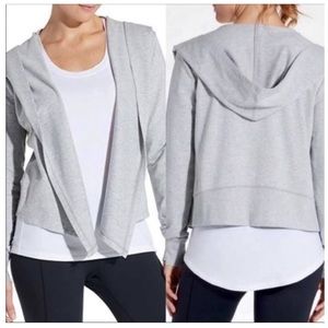 CALIA Pink Hooded Cadigan